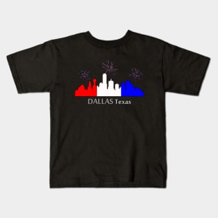 Dallas: A Star-Spangled Spectacle Kids T-Shirt